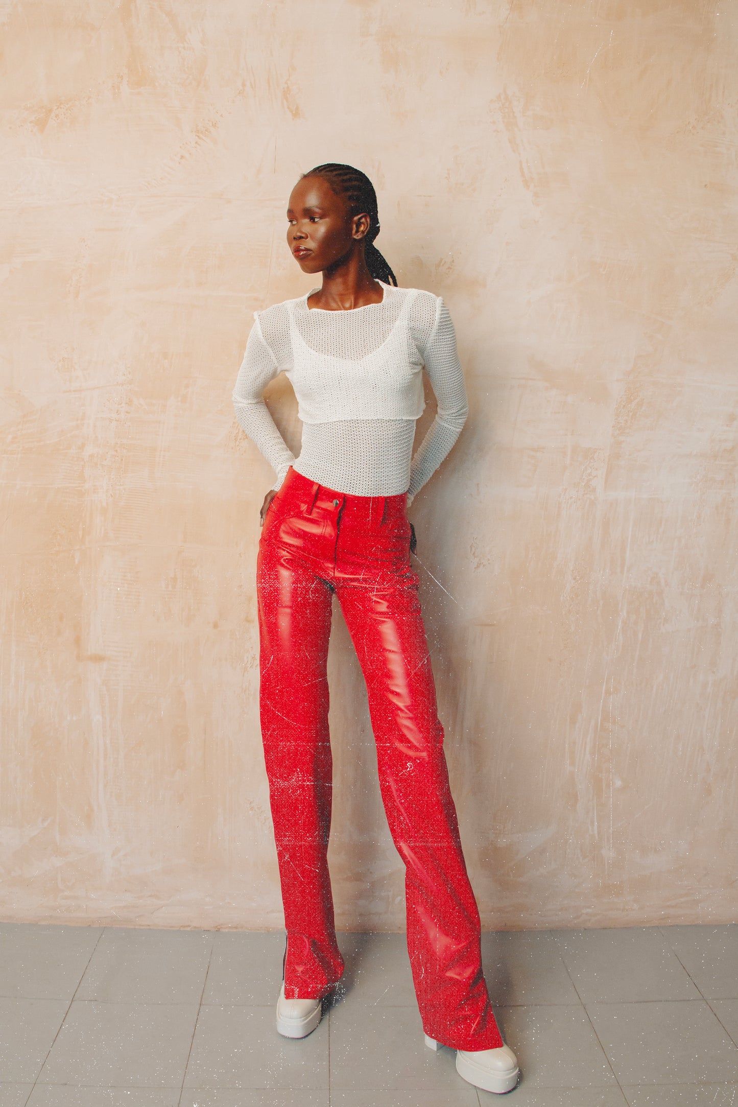 PEACE LEATHER TROUSERS (4 colours available)