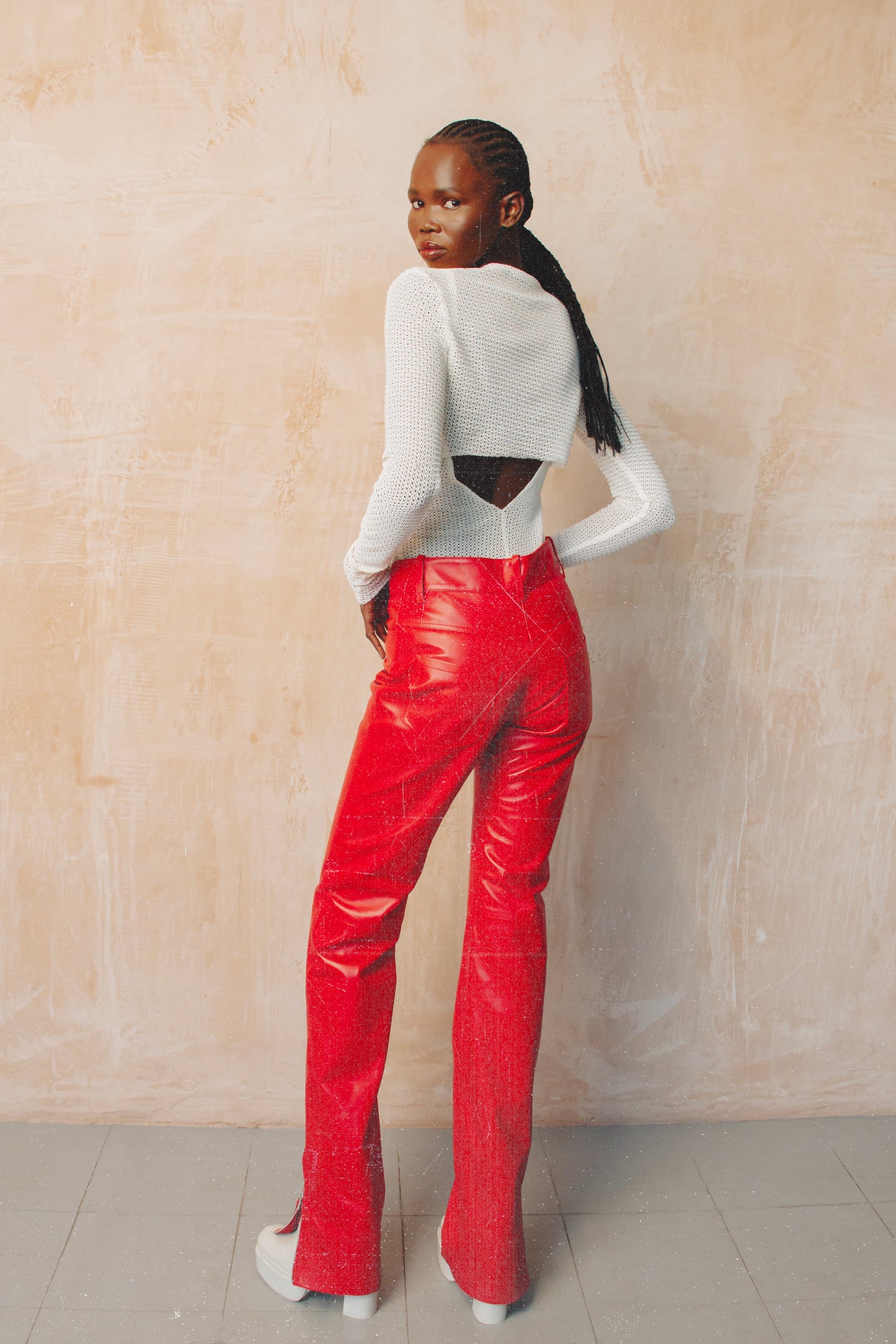 PEACE LEATHER TROUSERS (4 colours available)